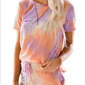 Super Cute Tie Dye 2 piece set!